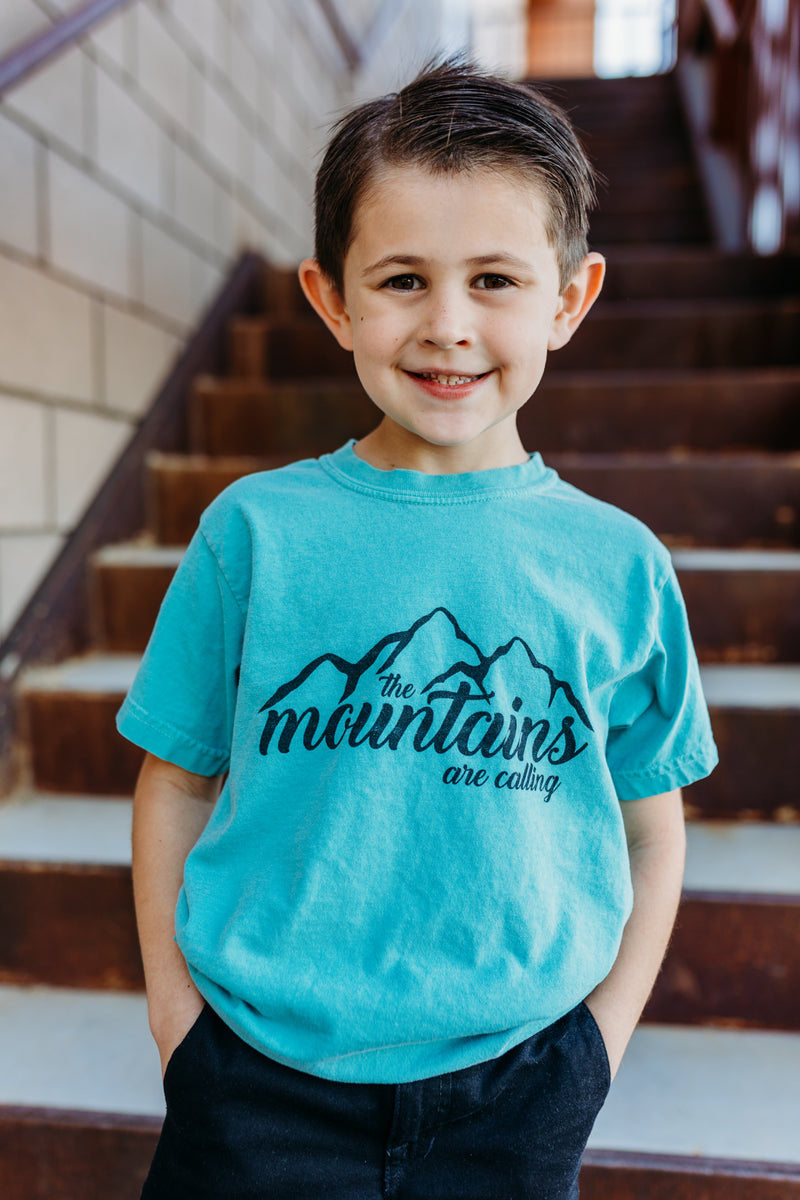 Mountains Are Calling Kids Tee