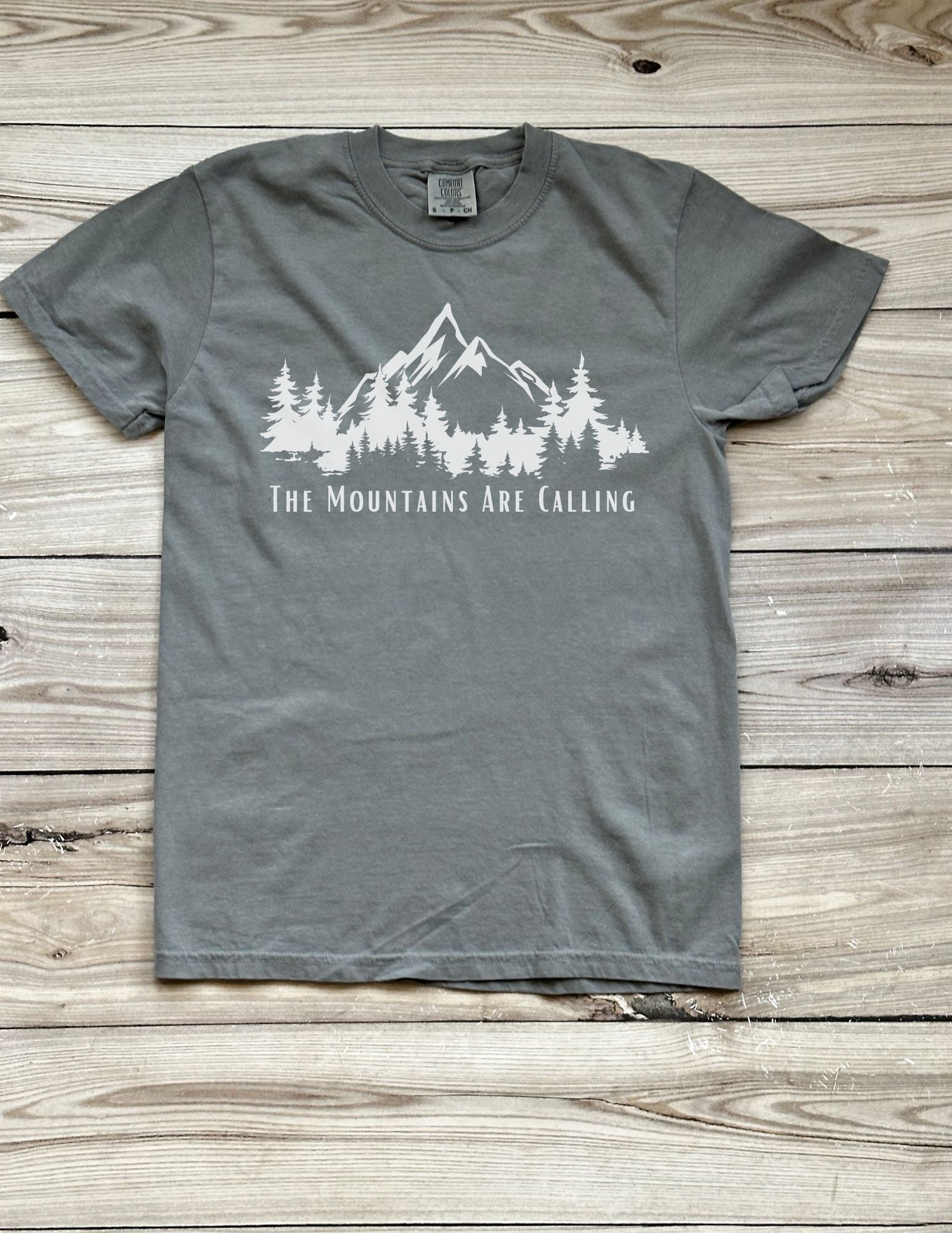 Mountains Are Calling (Trees) Tee