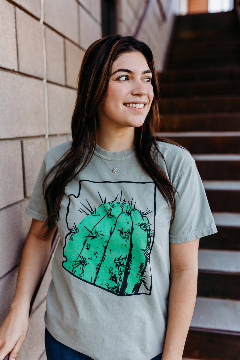 Green Cactus Tee