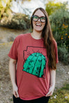 Green Cactus Tee