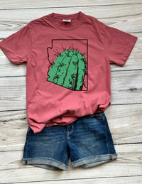 Green Cactus Tee