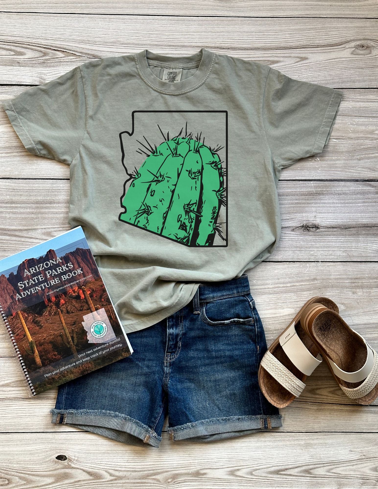 Green Cactus Tee