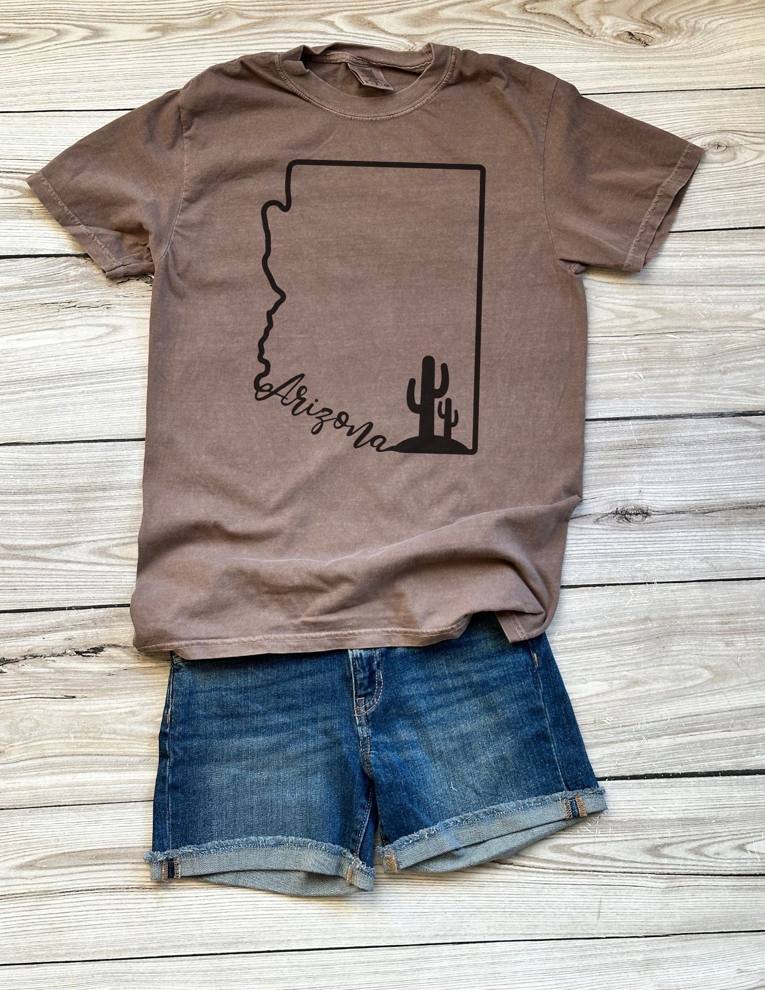 Arizona Small Cactus Tee