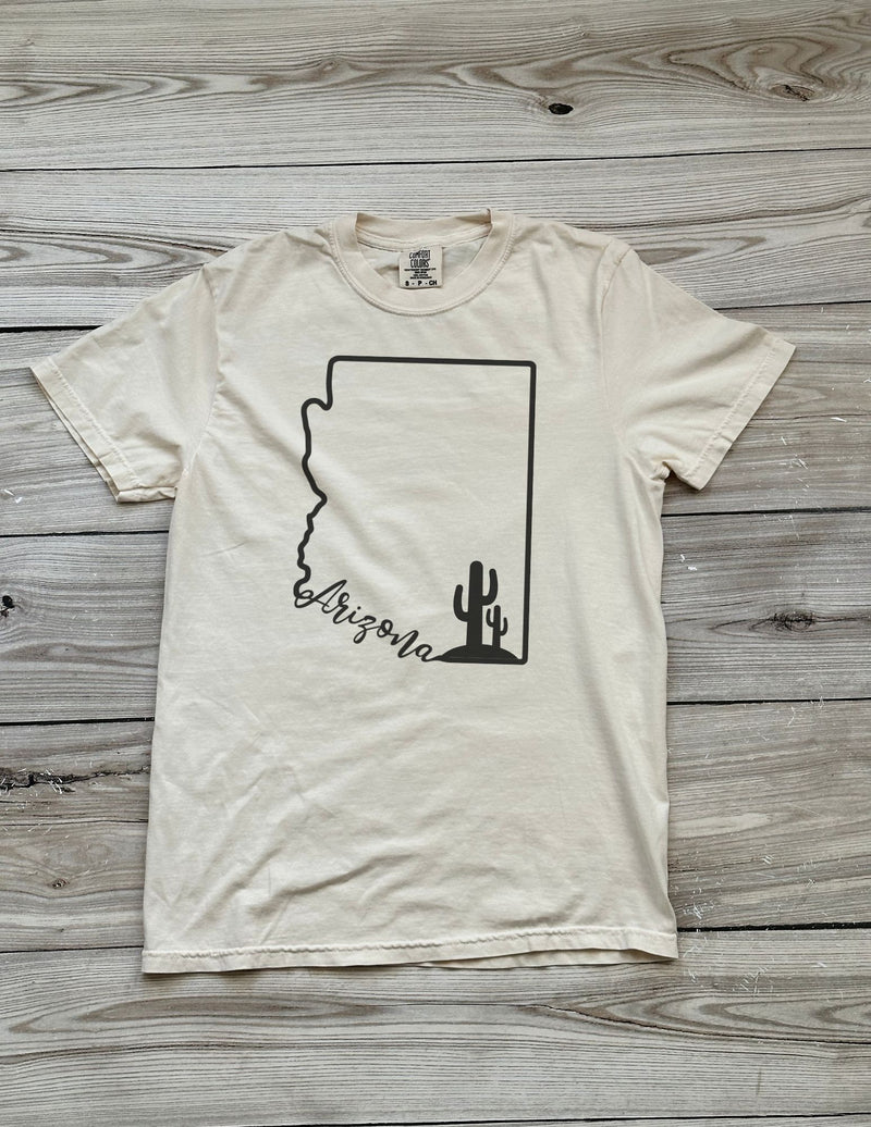 Arizona Small Cactus Tee